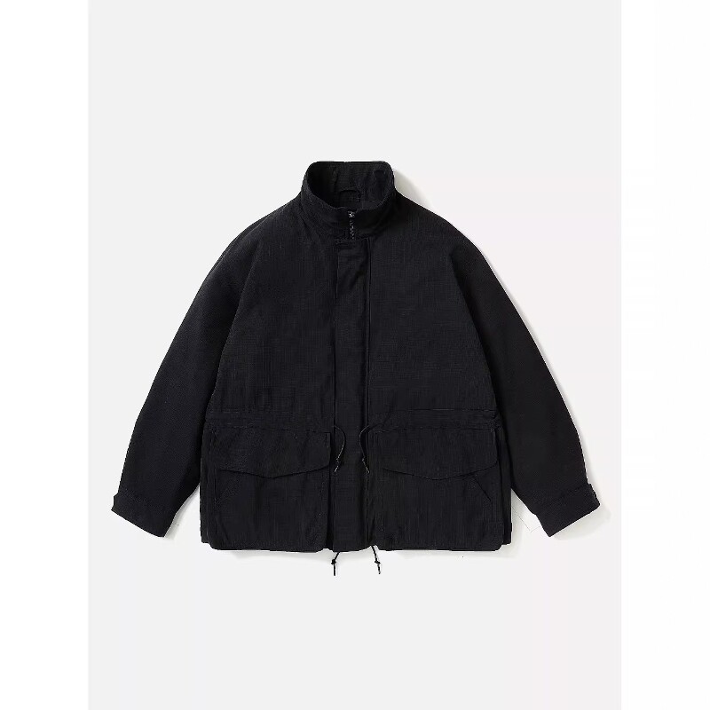 A.PRESSE Silk Ripstop Canadian Jacket 26SS真丝防撕布空军夹克