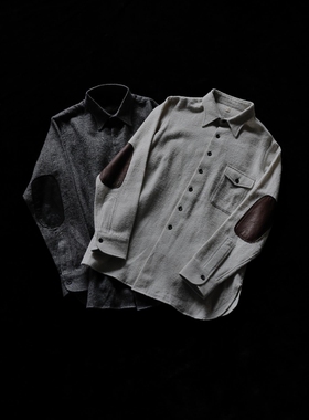 T.T Taigatakahashi Collar Sports Shirts 25AW羊毛亚麻长袖衬衫