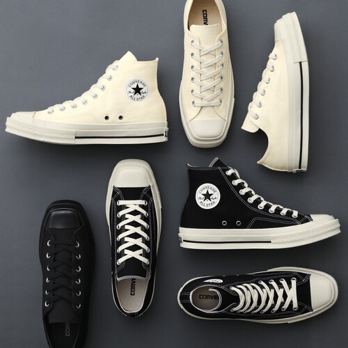 CONVERSE日版方头高低帮帆布鞋