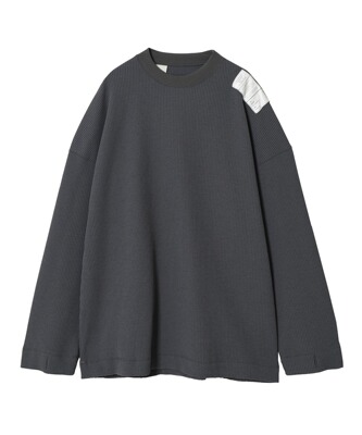 N.HOOLYWOOD军事风华夫格长袖