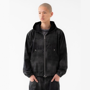 BEAMS FUTURE ARCHIVE fade camo hoodie 25SS 迷彩褪色拉链帽衫