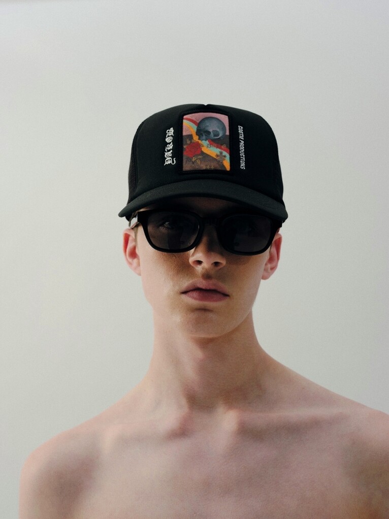COOTIE POLYESTER 5 PANEL MESH CAP 24SS哥特网眼刺绣休闲棒球帽