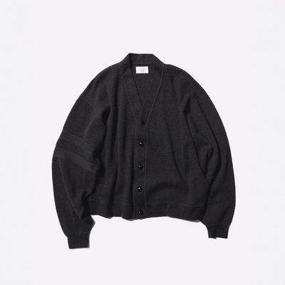 Unlikely复古华夫格V领针织开衫