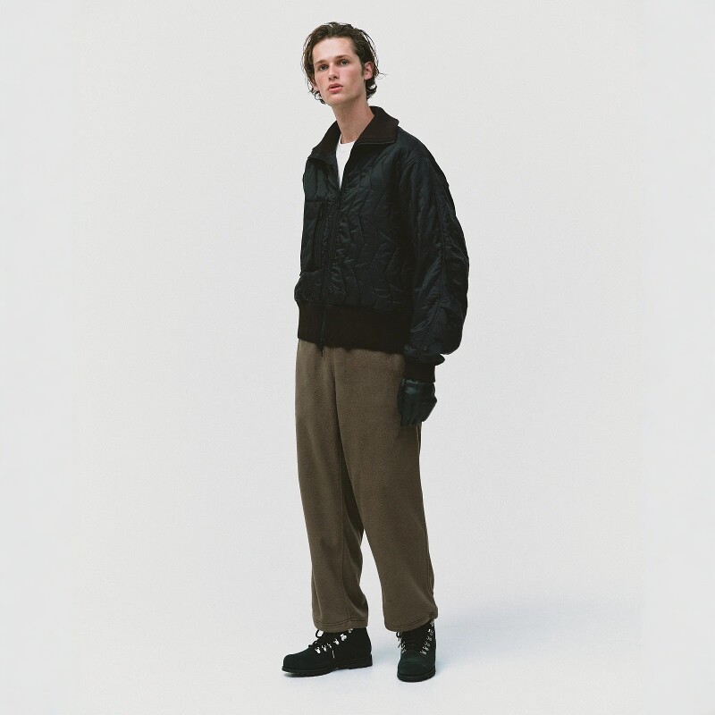 DAIWAPIER39高领绗缝棉服夹克