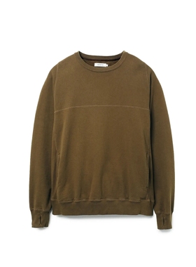 nonnative DWELLER CREW PULLOVER SWEAT 25AW 运动圆领套头卫衣