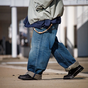 nanamica Selvage Denim Pants 26SS 绳染赤耳水洗五袋直筒牛仔裤