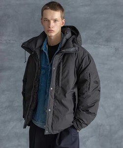 TNF × monkey time 65/35 SRT/DWN 23AW 联名北面紫标连帽羽绒服