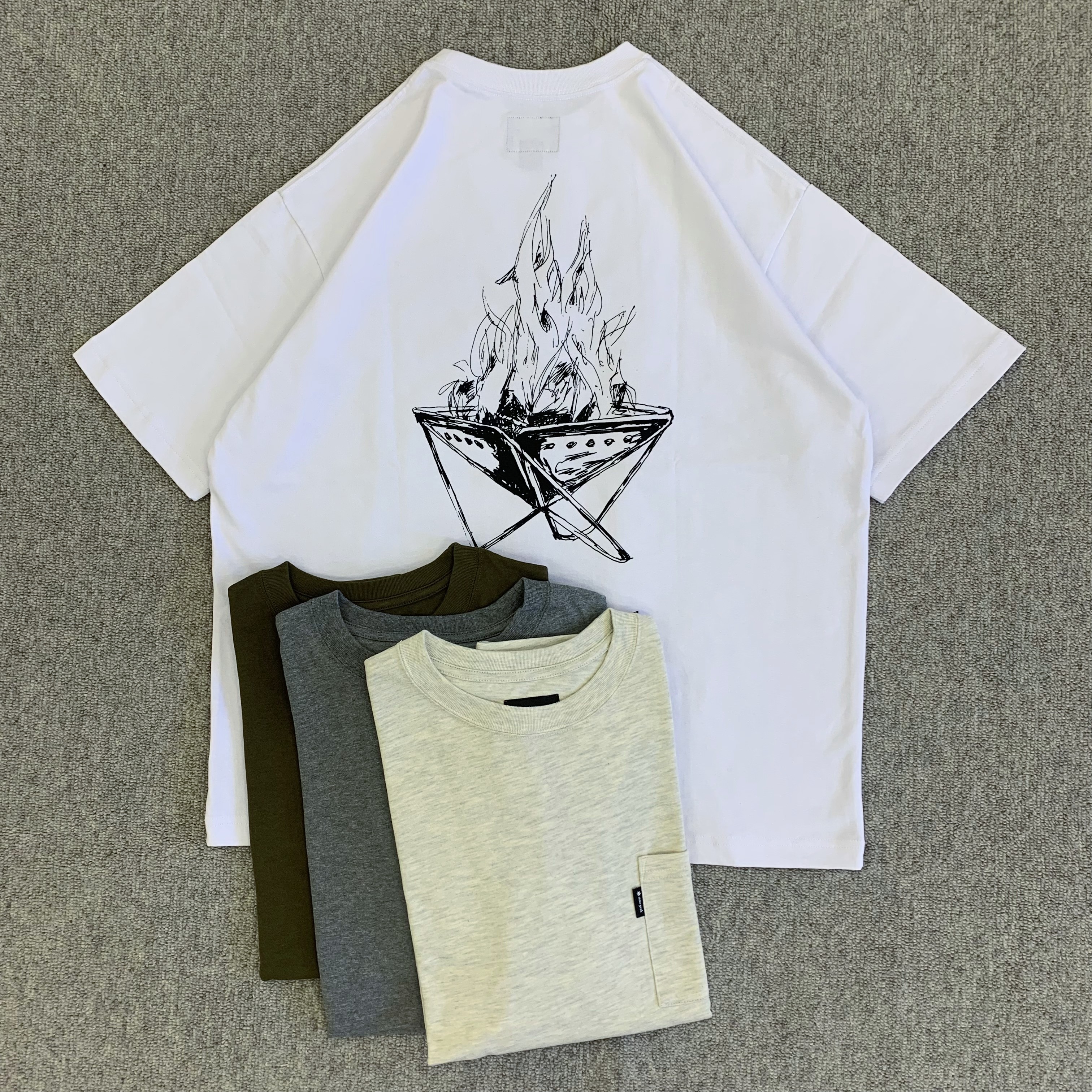 SNOWPEAKJS联名印花机能短袖