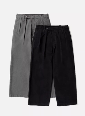 A.PRESSE Vintage WW2 Army Trousers26SS真丝混纺水洗军事风长裤