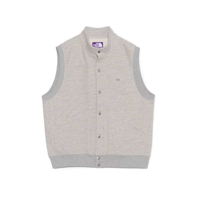 TNF Field Sweatvest 26SS COOLMAX北面紫标美棉刺绣口袋卫衣马甲