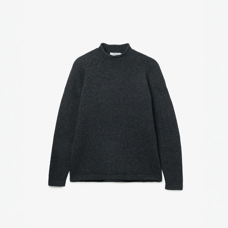 nonnative HIKER ROLL NECK SWEATER 25AW卷领羊毛套头针织衫毛衣