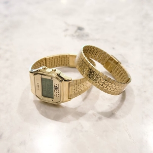 Timex × MM6 T80 Extra Bracelet 25AW联名小方块双表带电子腕表