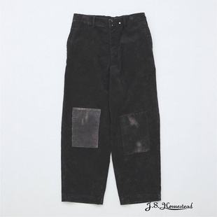 10s 长裤 CHINCH CORDUROY24AW灯芯绒补丁工装 BACK J.S.Homestead