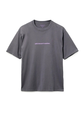 nonnative DWELLER TEE STILL DOESN T MATTER 25AW 印花短袖T恤