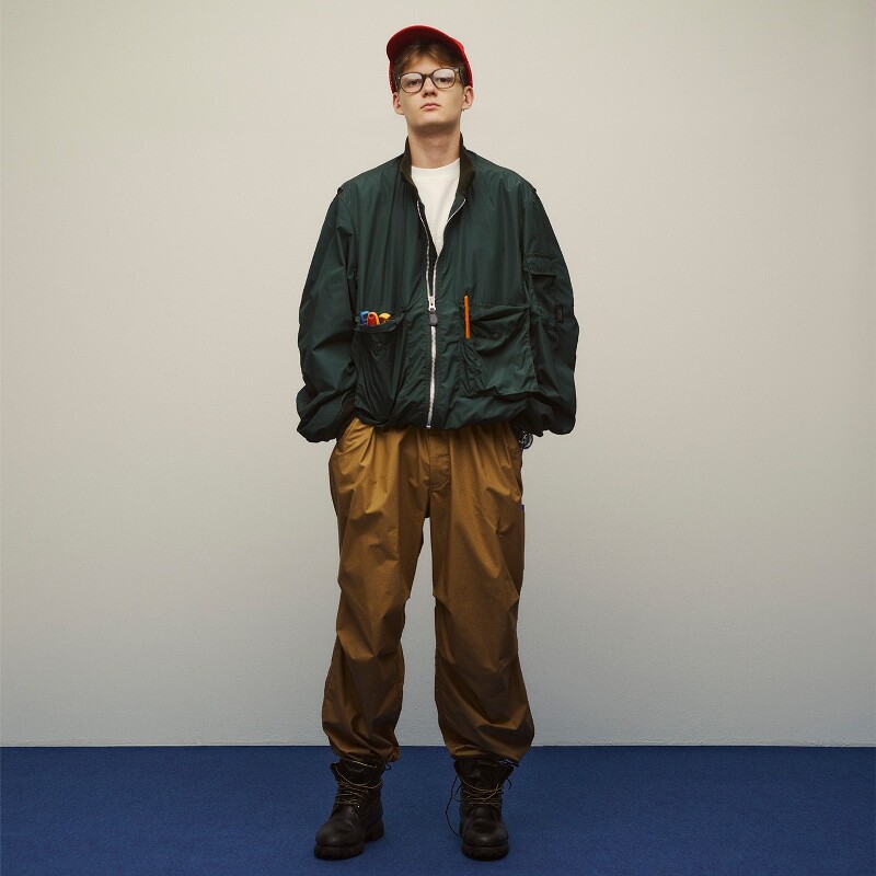 SEDAN ALL PURPOSE Typewriter Easy Pants 25SS机能抽绳工装长裤