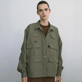 PIER39 格纹口袋钓鱼衬衫 TECH FISHING DAIWA 26SS MULTI SHIRT