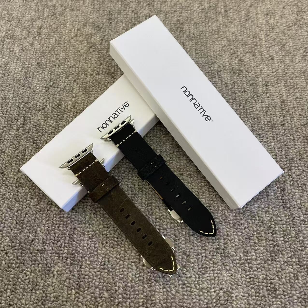 nonnative DWELLER WATCH BELT COW LEATHER25SS苹果手表牛皮表带