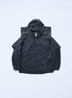 GOLDWIN 0 wind shirt 24SS 再生材质机能户外可拆卸速干防风衬衫