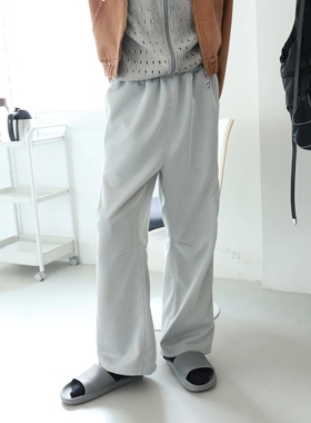 JIEDA JERSEY PANTS 25SS 日产流线分割立体剪裁廓形运动休闲裤