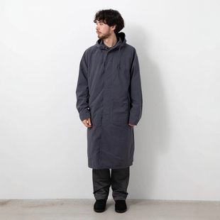 nonnative HOODED COAT 26SS尼龙牛津布染色连帽防风大衣 DWELLER