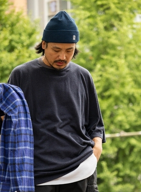 nanamica Rayon Cotton Tee 25AW 日产人造丝混纺针织宽松短袖T恤