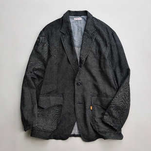 NICENESS Stole Denim Jacket 26SS复古印度产西约克宽松西装夹克