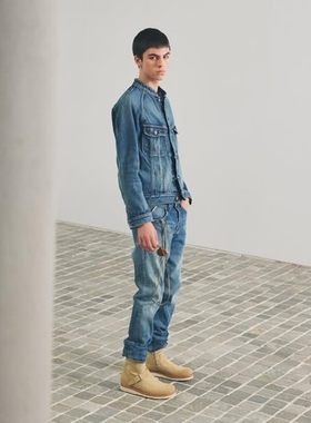nonnative DWELLER 5P JEANS 13.5oz DENIM 25SS 水洗赤耳牛仔裤
