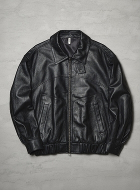 CCU DRIZZLER JACKET GOAT 26SS 复古羊皮宽松休闲工装夹克