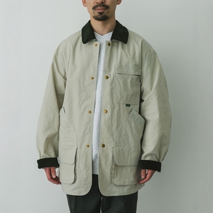 25SS复古户外猎装 L.L.bean Coat Field 尼龙帆布大衣夹克 Bean’s