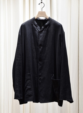 COMOLI Canapa stand-up collar jacket 25SS 卡纳帕宽松立领夹克