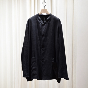 stand collar jacket 卡纳帕宽松立领夹克 COMOLI 25SS Canapa