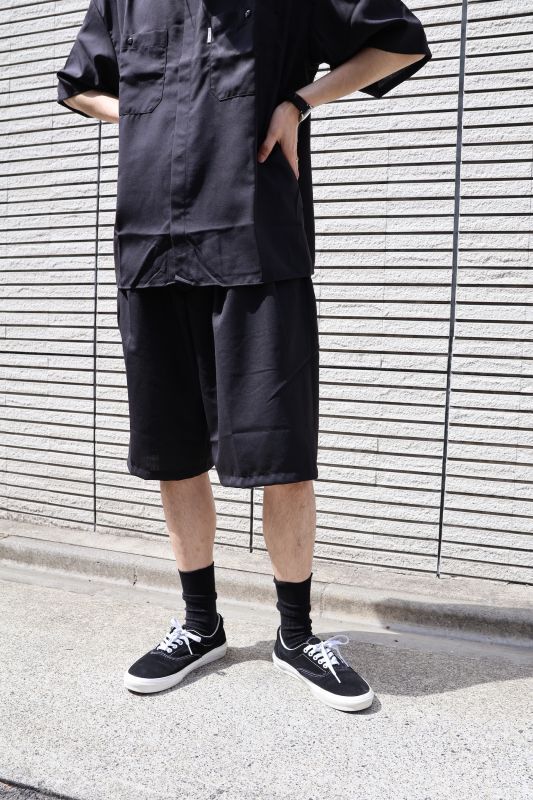 COOTIE T/W 2 TUCK EASY SHORTS 24SS 羊毛混纺双褶宽松西装短裤 男装 休闲裤 原图主图