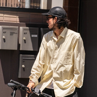 nanamica Regular Collar Wind Shirt 25AW 混纺包芯纱长袖衬衫