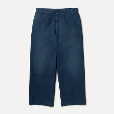 A.PRESSE复古水洗做旧宽松工装裤