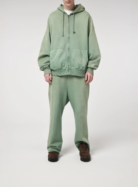 BOWWOW SWEATPANTS AGING 25SS 复古做旧破坏褪色宽松卫裤