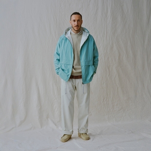 nanamica Reversible Hooded Jacket 25SS 复古尼龙双面连帽夹克