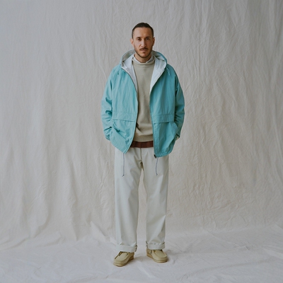 nanamicaS25SA002双面连帽夹克