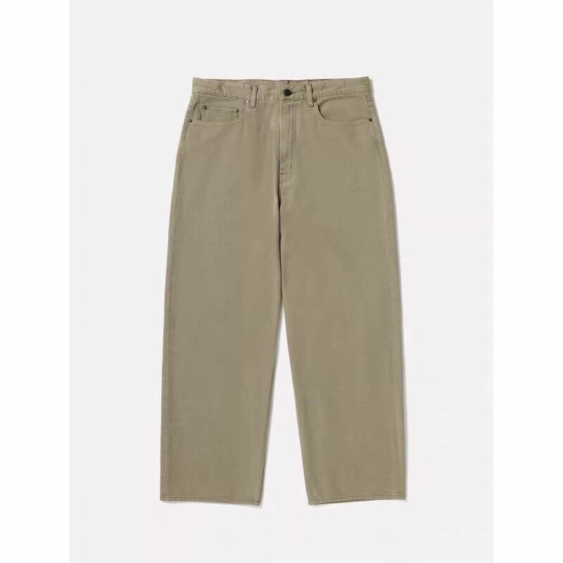 APRESSE Piuqe pants 26SS 丝绵珠地布宽松休闲纯色锥形裤长裤