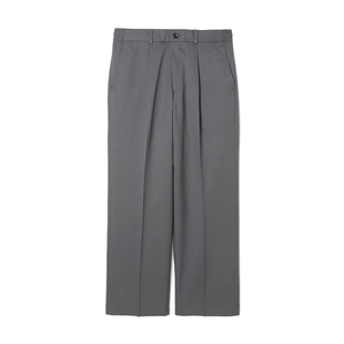 日产羊毛机能宽松单褶锥形西裤 N.HOOLYWOOD 25AW PANTS 1TUCK