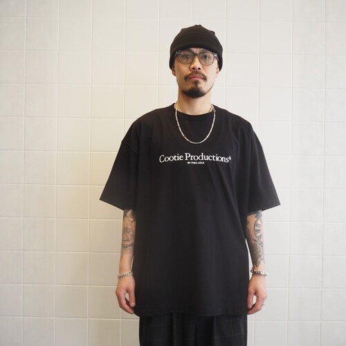 COOTIE定番纯棉宽松印花短袖T恤