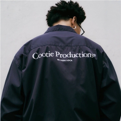 COOTIE宽松经典工装长袖衬衫