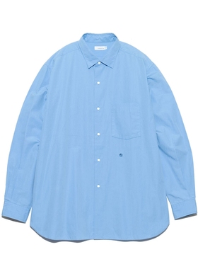 nanamica Regular Collar Wind Shirt25SS日产机能包芯纱长袖衬衫