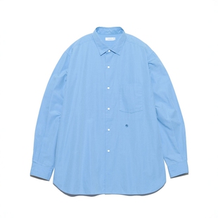 nanamica Regular Collar Wind Shirt25SS日产机能包芯纱长袖衬衫