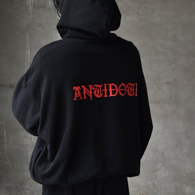 ANTIDOTEBUYERSCLUB印花帽衫