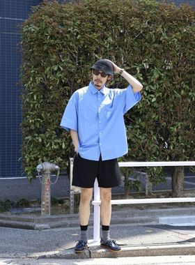 COOTIE T/C SEED STITCH TRAINING SHORTS 24SS 混纺抽绳运动短裤