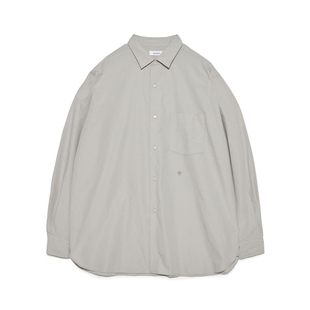 nanamica Regular Collar Wind Shirt 26SS 混纺包芯纱长袖衬衫