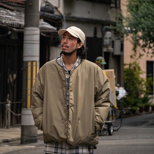 nanamica Reversible Down Cardigan 25AW光电子机能内胆羽绒开衫