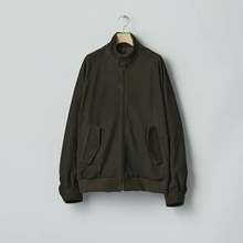 ssstein Cow Nubuck Swing Top Jacket 26SS复古牛巴革哈灵顿夹克