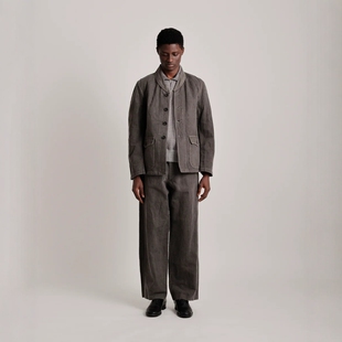 SHAWL COLLAR JACKET T.T 棉和纸工装 MODIFIED 26SS 夹克 LOT.327