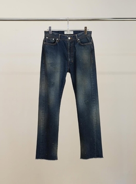 ANCELLM #07 SLIM STRAIGHT 5P DENIM PANTS 26SS 五袋直筒牛仔裤